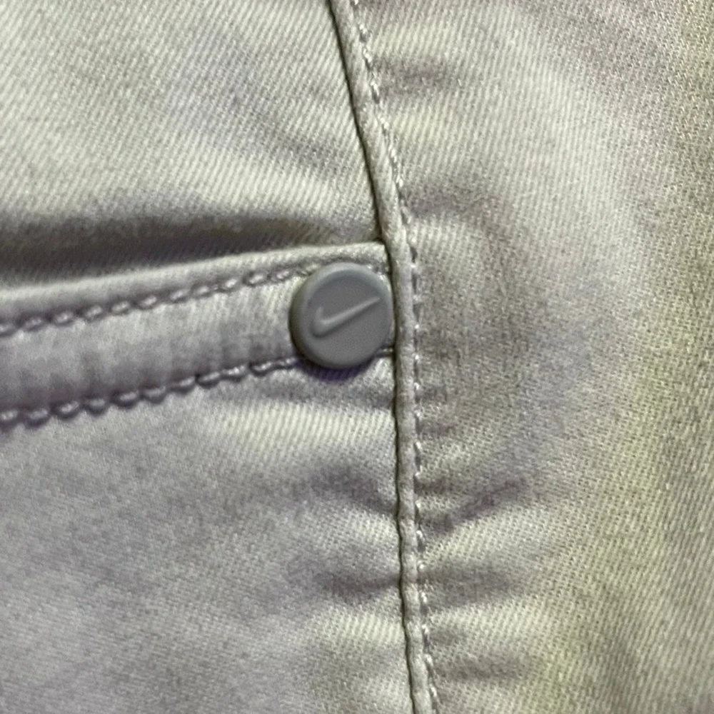 Nike Dri-FIT Mens Golf Pants 33x30 Light Beige 5-Pocket Stretch Performance Pant
